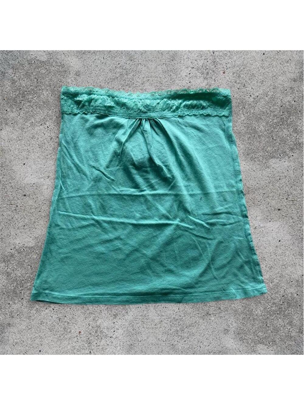 Brandy Melville seafoam teal lucky tube top